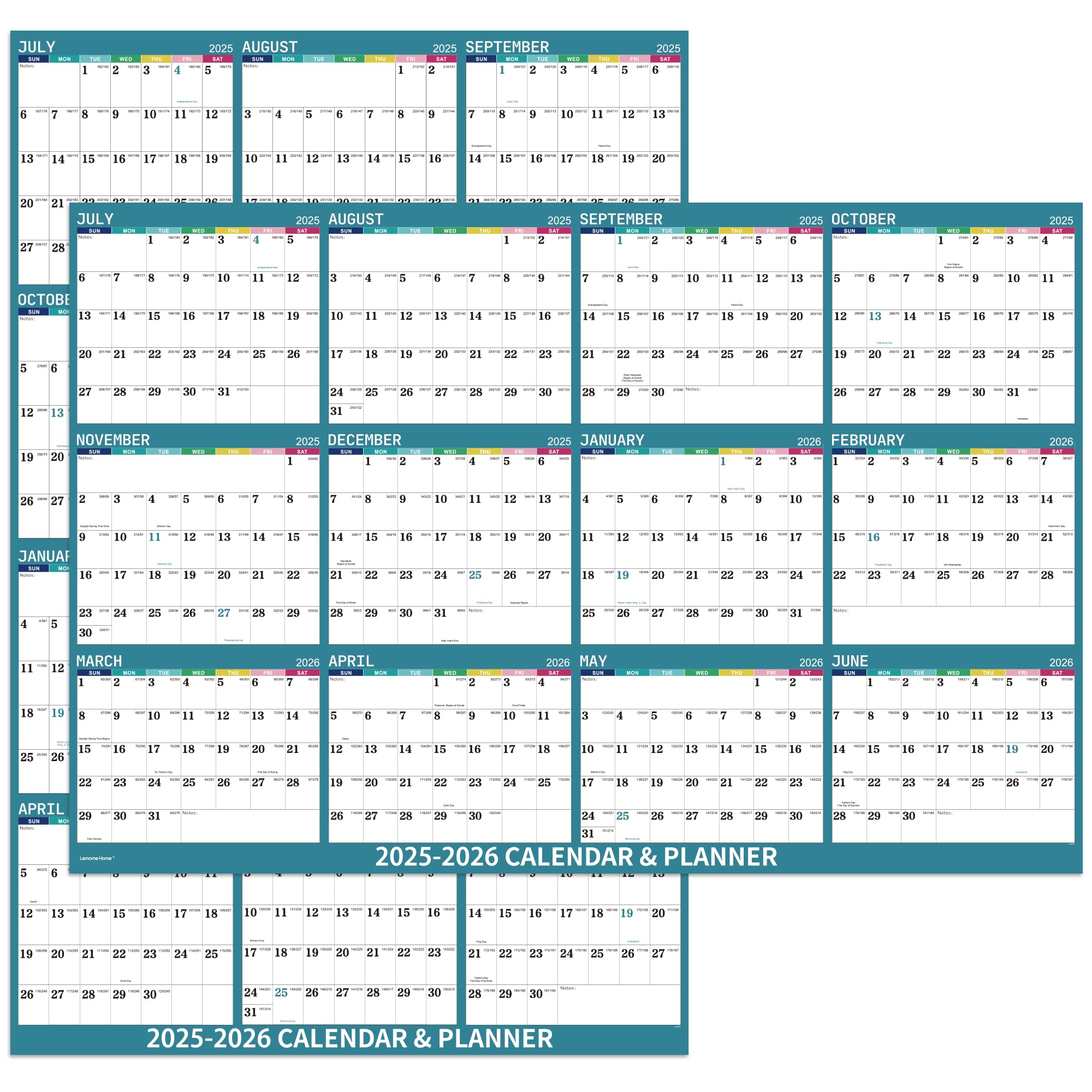 Calendar Png 2025 English Calendar March Month 2025-2026 年乾擦日曆- 2025-2026 年