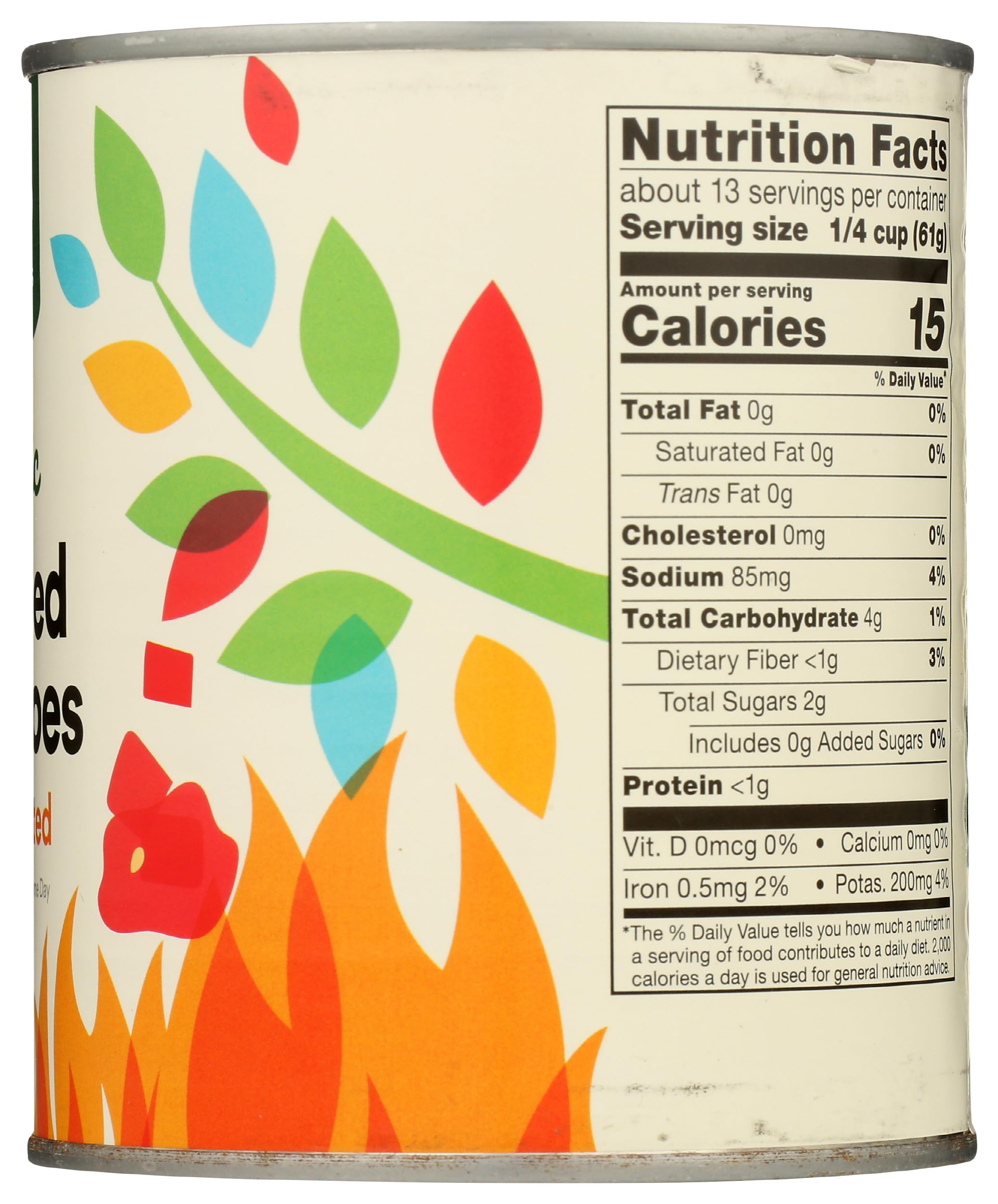 365 by Whole Foods Market, Organic Crushed Tomatoes, Fire Roasted, 28 Ounce