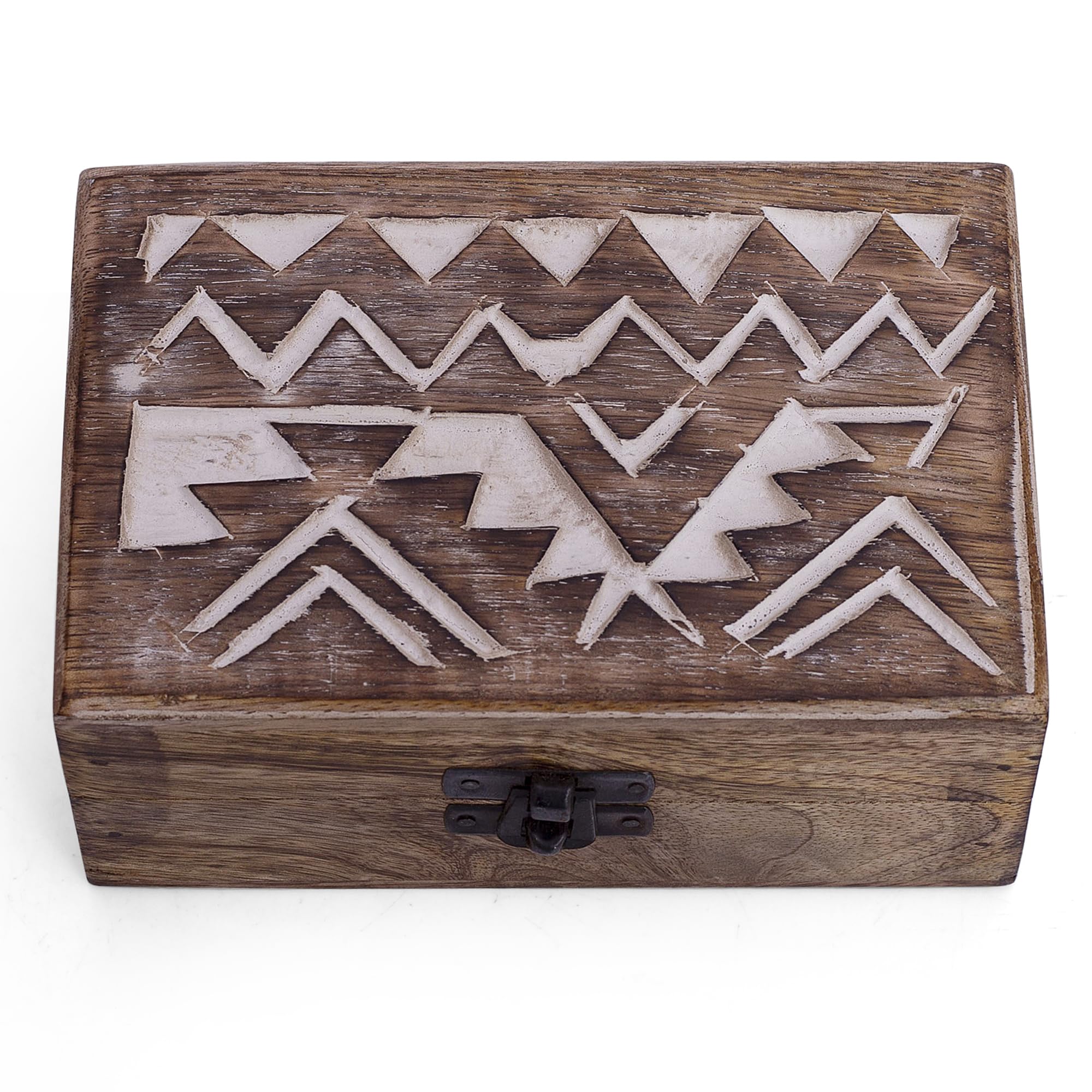 The Great Indian BazaarThe Great Indian Bazaar Birthday Gift Ideas Handmade Decorative Wooden Jewelry Box Jewelry Organizer Keepsake Box Treasure Chest Trinket Holder Watch Box Storage Box Housewarming Gifts Women