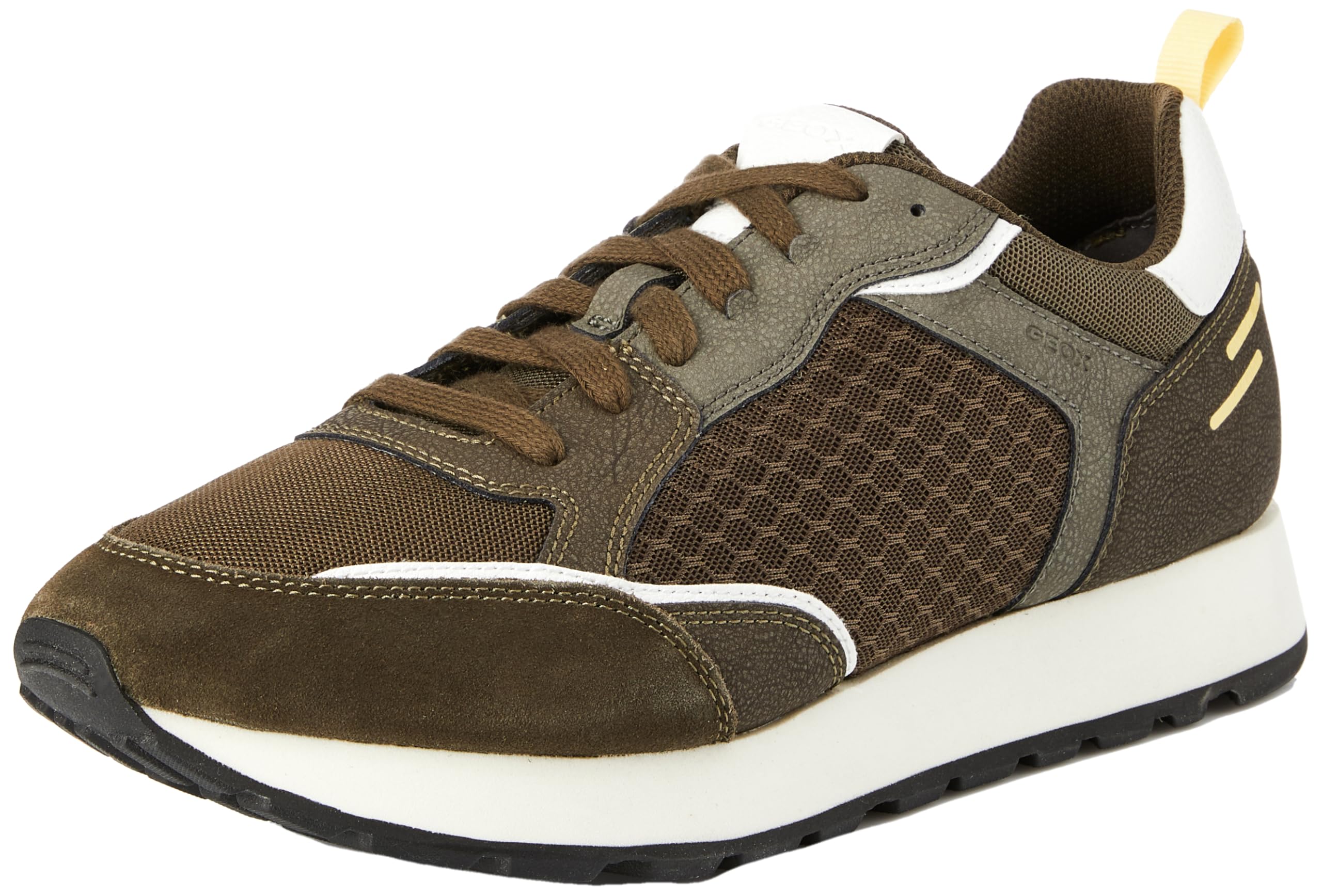 Geox Boys U Partenio ASneaker, Military, 9 UK
