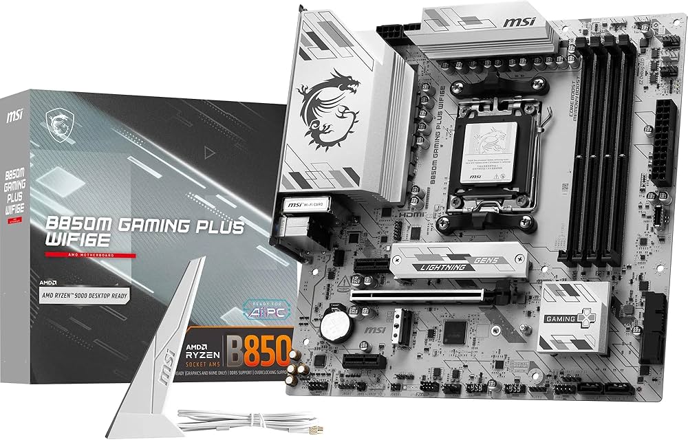 Amazon | MSI B850M GAMING PLUS WIFI6E Micro-ATX ゲーミング
