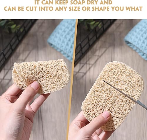 Miniatura 10 de Soporte para jabón de platos almohadillas para jabón de baño almohadillas para jabón de baño accesorios para barra de jabón de drenaje tapete