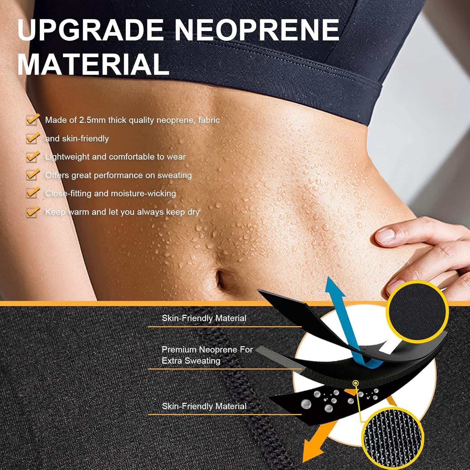 Portzon Petite Large, Corset Waist Trainer, X-Small (SMBL001) Black - Image 5