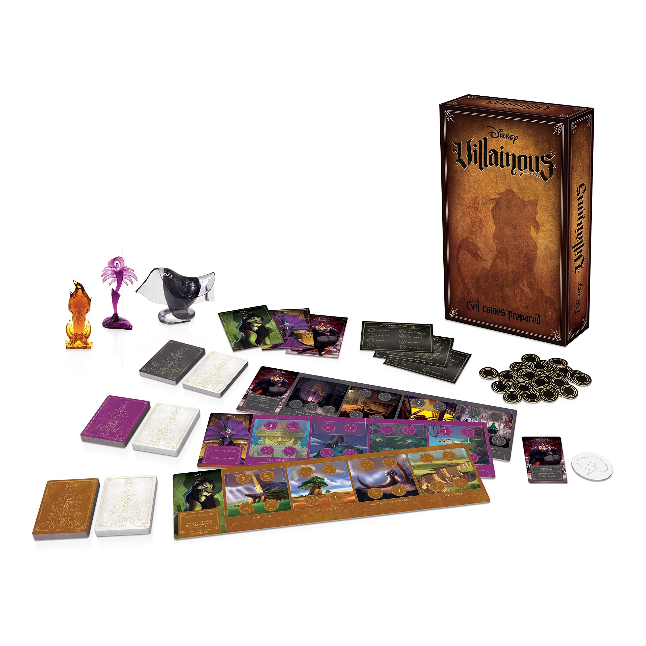 Ravensburger - Disney Villainous Expansion 2 - La fine è vicina - Gioco di strategia - da 2 a 3 giocatori a partire dai 10 anni - 26352 - Versione francese, giocabile con o senza il gioco base.
