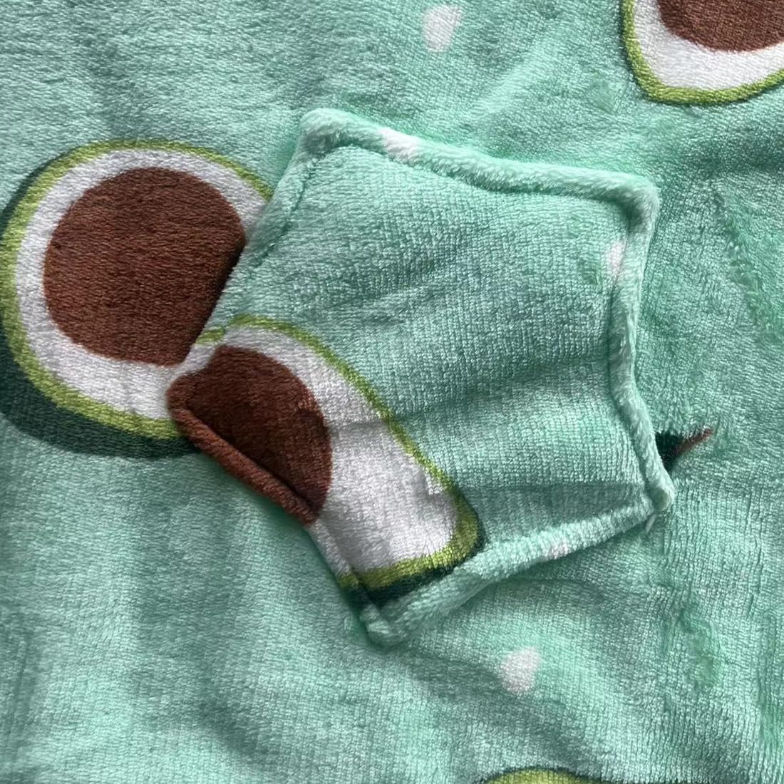 Manta con capucha de gran tamaño para niños, sudadera tipo manta para niñas y niños, sudadera con capucha de sherpa con bolsillo para niños y adolescentes de 5 a 15 años