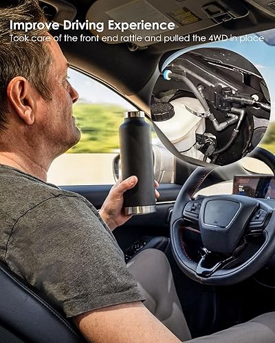 Miniatura 2 de 7L1Z-9H465-B Válvula solenoide de vacío 4x4 y FL3Z-3A788-B Kit combinado de válvula de retención de tubo de vacío de buje de bloqueo automático,