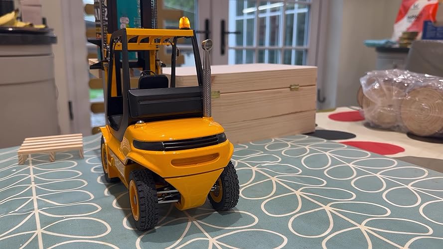 Amazon.co.jp: LESU wheelfun 1:14 RC 油圧フォークリフト メタル RTR