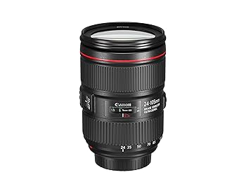 Amazon.com : Canon EF 24–105mm f/4L is II USM Lens, Black