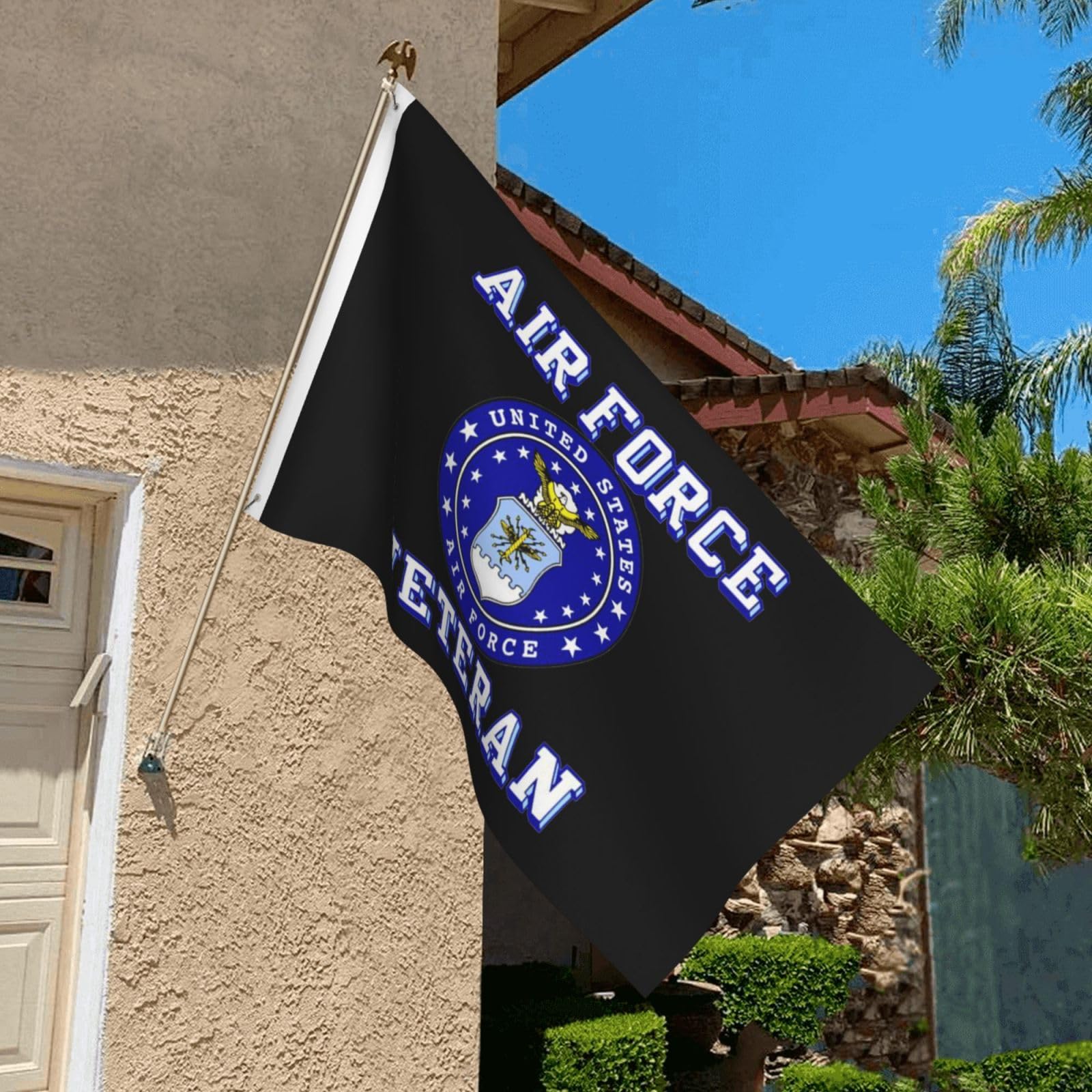 USA Air Force Retired Flagge – 3 Ft X 5 Ft (ca. 90 X 150 Cm), Mit Ösen