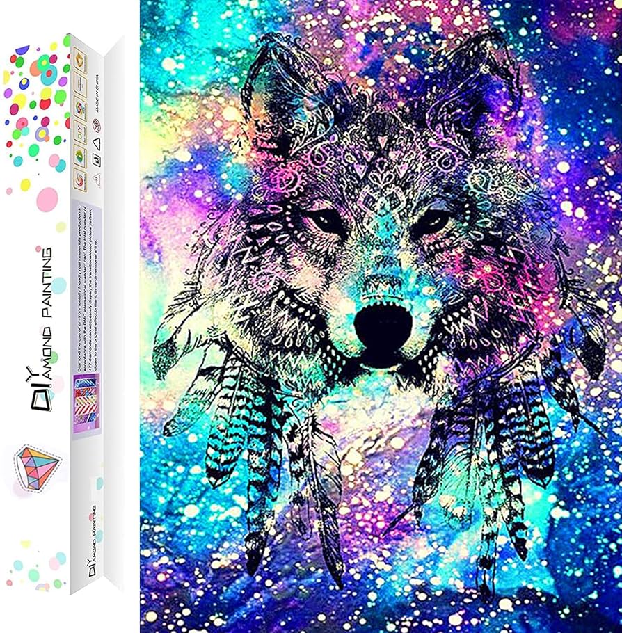 ダイヤモンドアートクラブ Dreaming with Wolves Dreaming with Wolves – Diamond Art Club