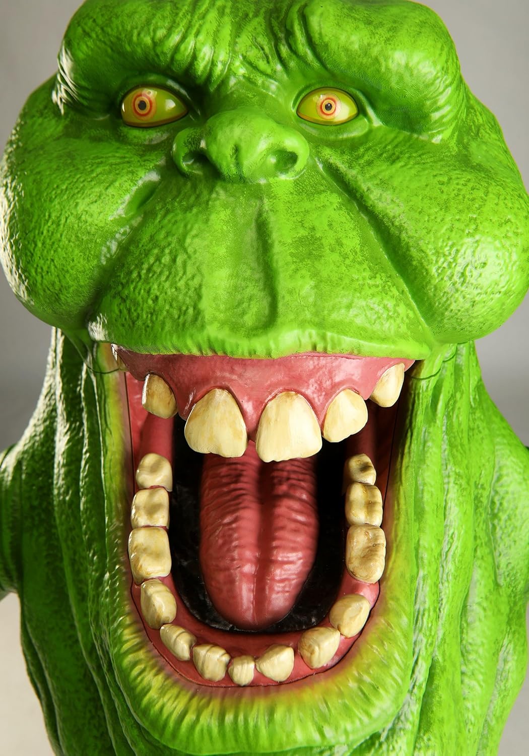 Fun Costumes Ghostbusters Slimer 5FT Animatronic Halloween Decoration with Moving Arms, Light-Up Eyes, Sound Effects, Indoor/Outdoor Use