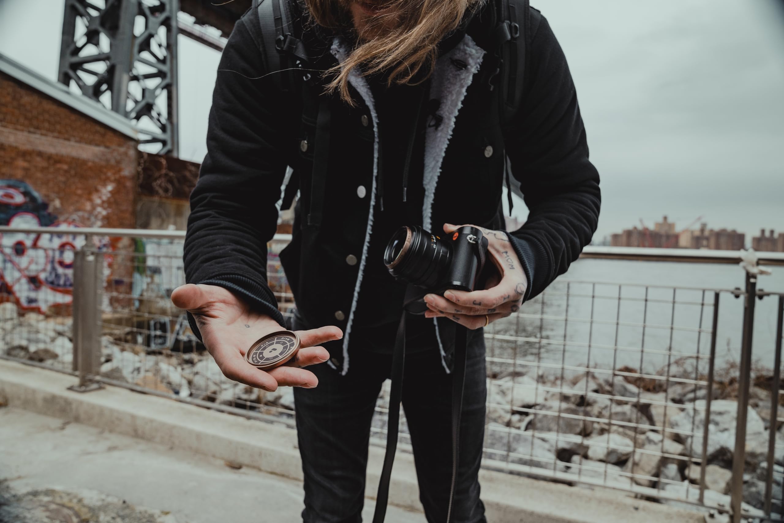 PolarPro - Serie 135 - Filtro nebbia d'oro - 82mm - Filtro fotocamera - Creato da Peter McKinnon