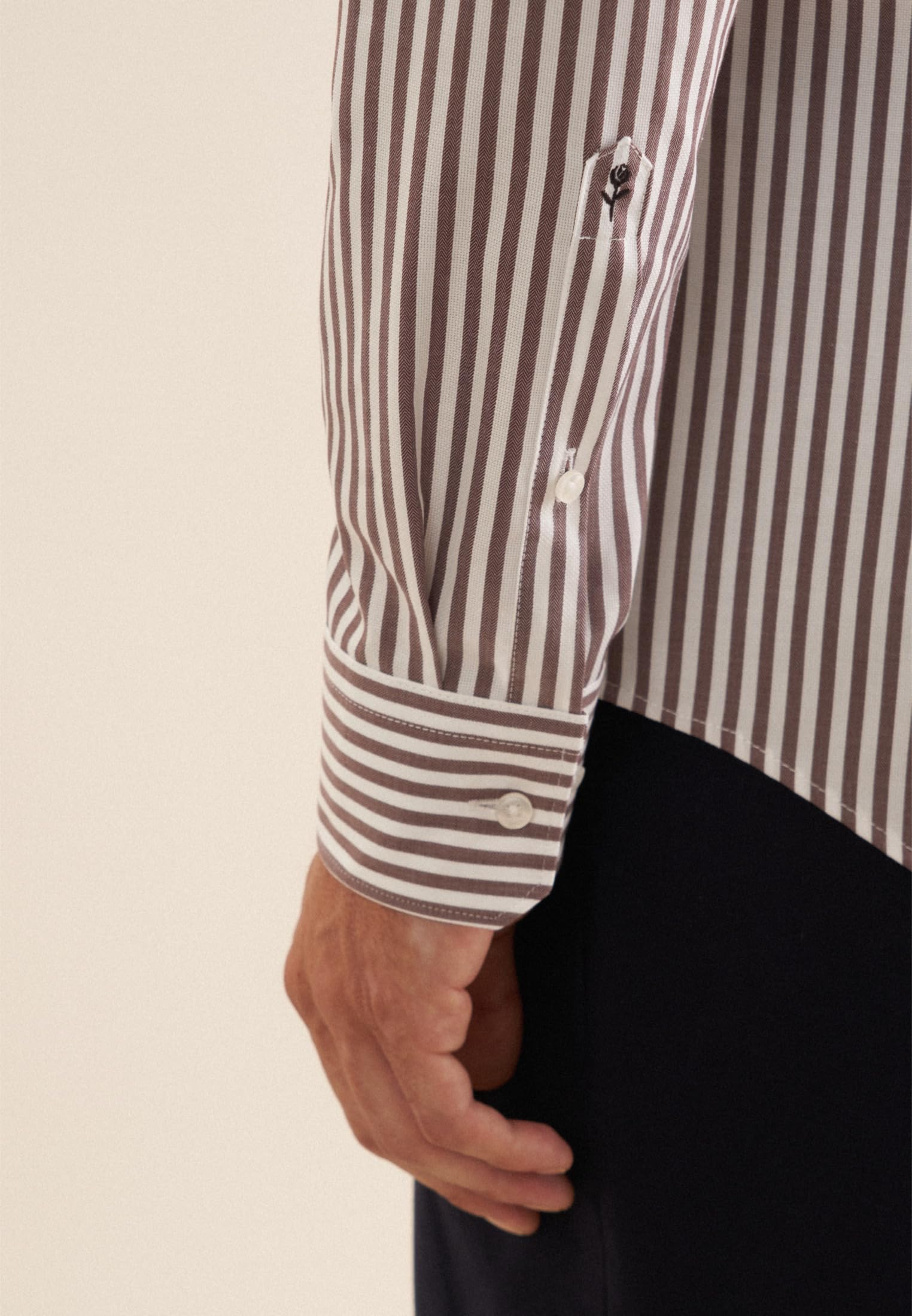 Seidensticker Herren Slim Fit Langarm Business-Hemd Hemd (1er Pack)