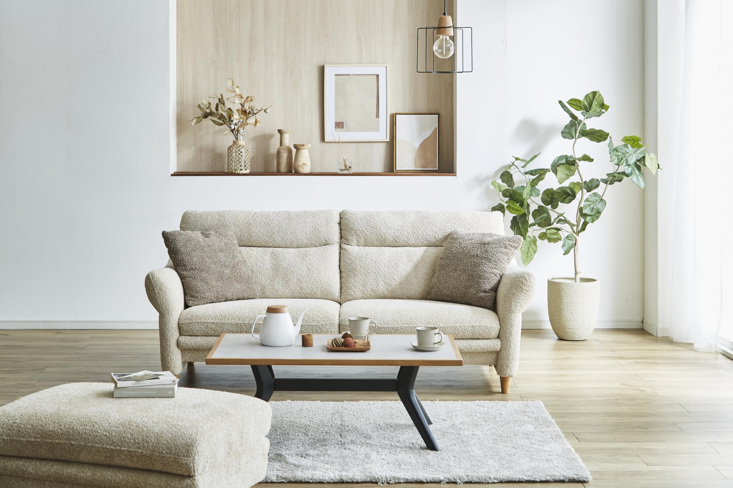 Amazon｜関家具(Sekikagu) ソファ ファブリック ハイバック 3人掛け