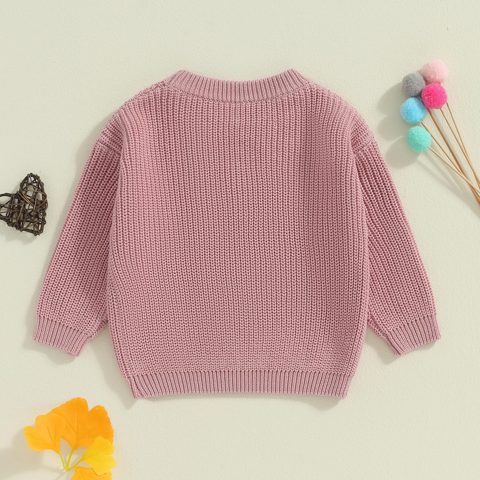 Yassiglia Big Sister Little Sister Abiti Abbinati Bambino Ragazze Autunno Inverno Maglione Carino Maglione Maglia Lettera Ricamo Pullover Top Maglieria