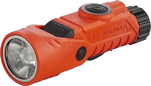 Streamlight 88901 Vantage 180 X con baterĂas de litio, llave, soporte para casco, color naranja Streamlight 88901 Vantage 180 X con baterĂas de litio, llave, soporte para casco, color naranja