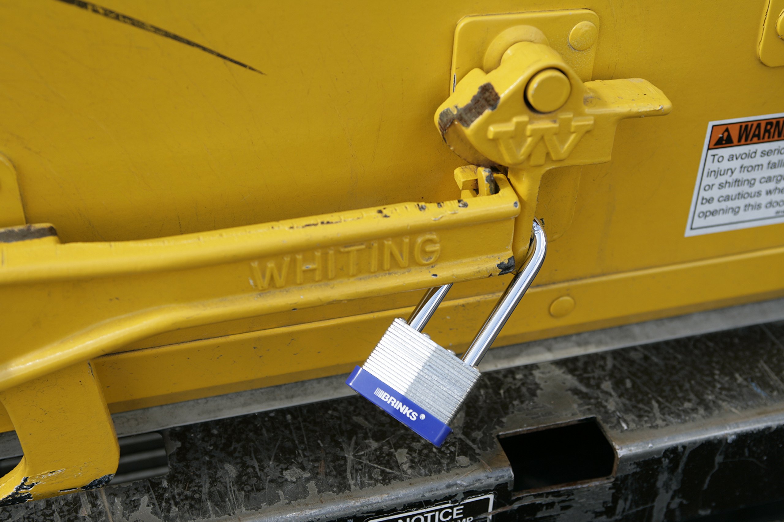 Brinks 172-44002 44mm Laminated Steel Keyed Lock with 2