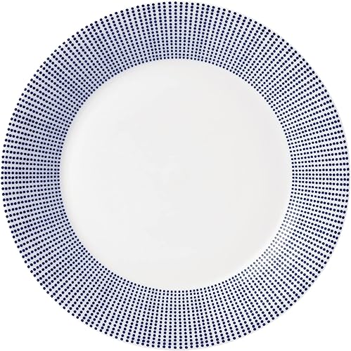 Royal Doulton Pacific Dots Set de vajilla de porcelana., plato de ensalada 23 cm, Azul disponible en Yaxa Peru
