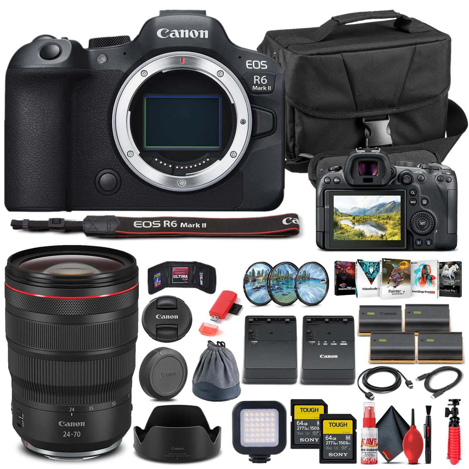 Canon - 16-35mm、24-70mm、70-200mm、600 EX Ⅱ セット Canon Zoom Lens Package (16-35mm, 24-70mm, 70-200mm) | Bad
