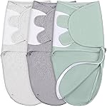 Mama Cheetah Baby Swaddle Blanket with Zipper, Newborn Swaddle Sack, Baby Swaddles Sleep Sack 0-3 Months, Baby Swaddle Wrap for Baby Boy & Girl, 3-Pack