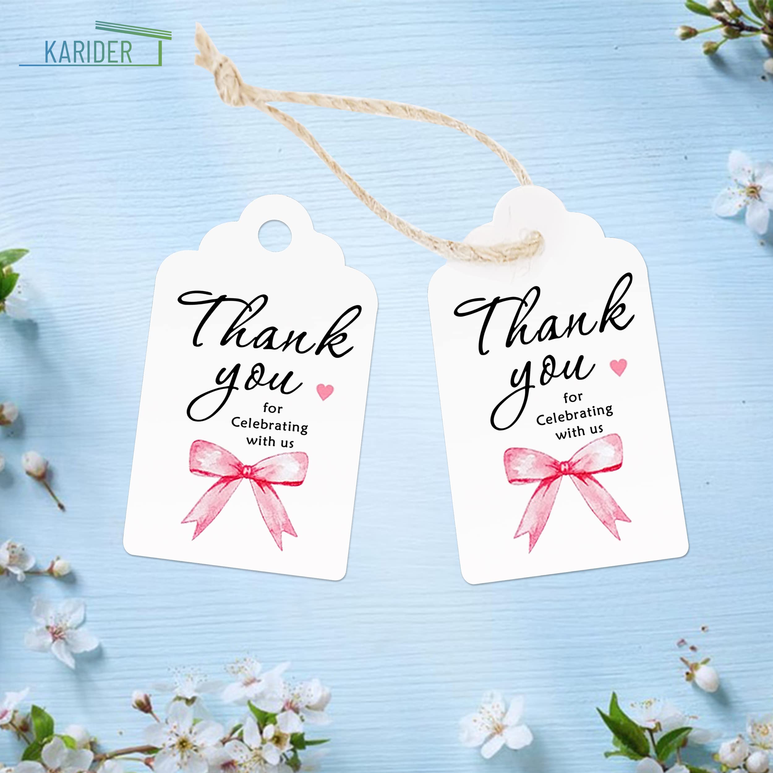 100 Cartellini Personalizzati Per Bomboniere E Regali | Darling Souvenir | 5,7x2 Cm, Carta Qualità, Colore Chartreuse - 2