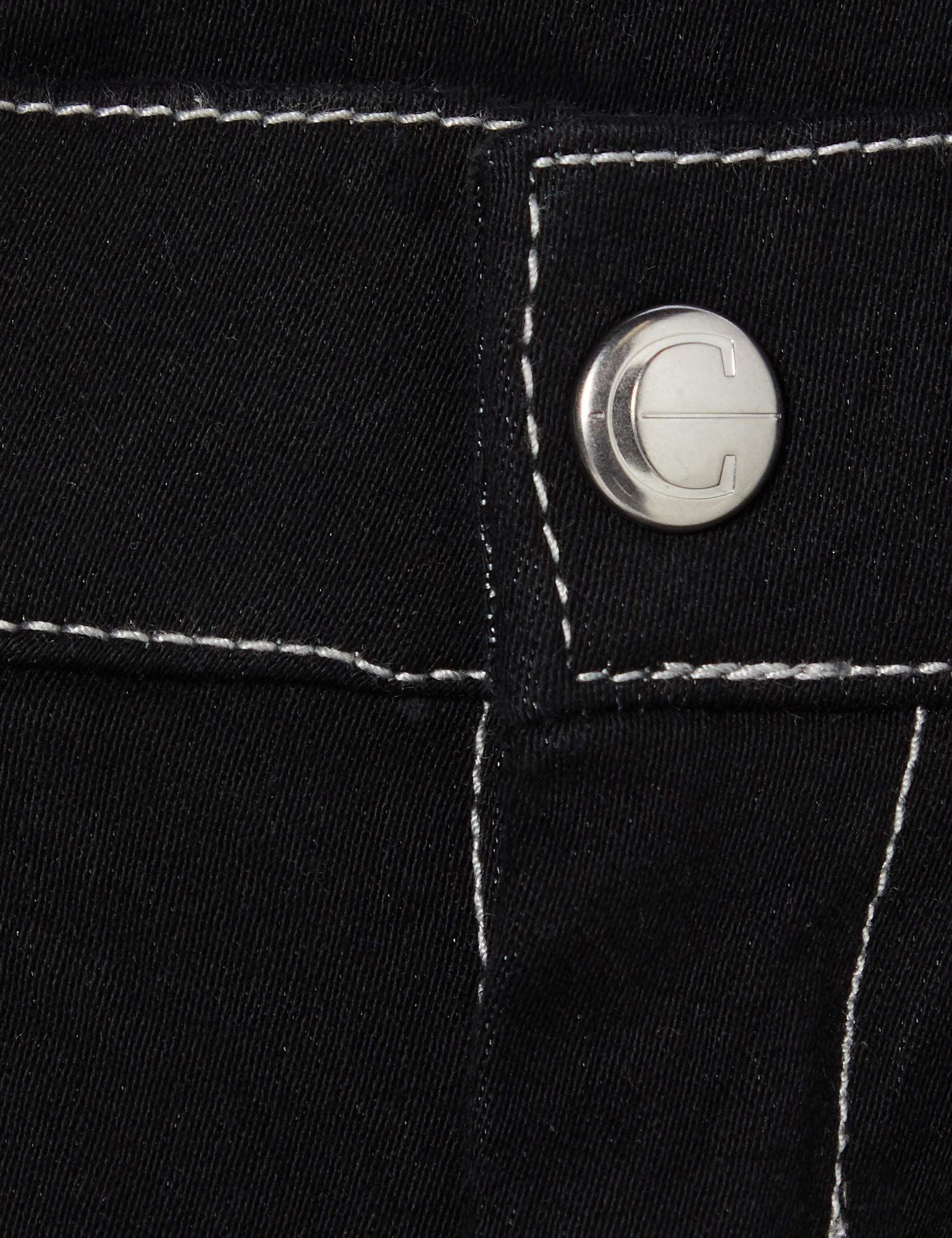 Covalliero Reithose Basic Plus für Herren in schwarz mit Hellen Nähten und Kniegrip