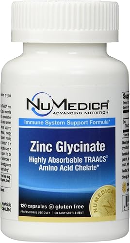 NuMedicaZinc Glicinato 20mg120Capules vegetales, 1