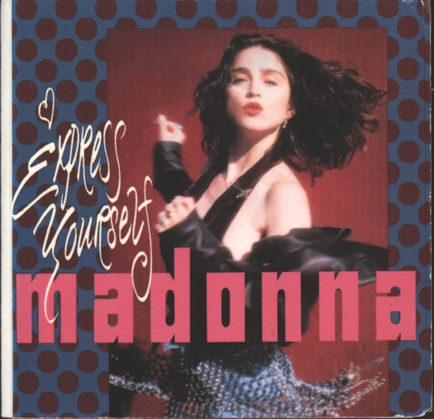 Madonna「Express Yourself」UK盤 12 ピクチャーディスク