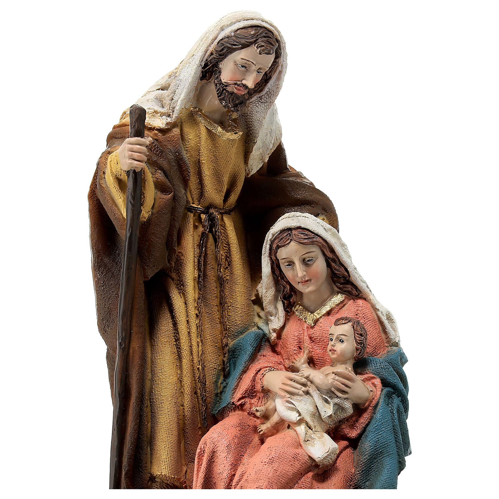 Holyart Crèches résine et Tissu: Nativité pour crèche avec Mouton 20 cm résine