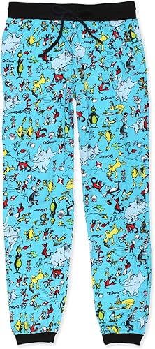 Vista 2 de Dr. Seuss The Grinch - Pantalones de pijama de Papá Noel con bolsillos para hombre