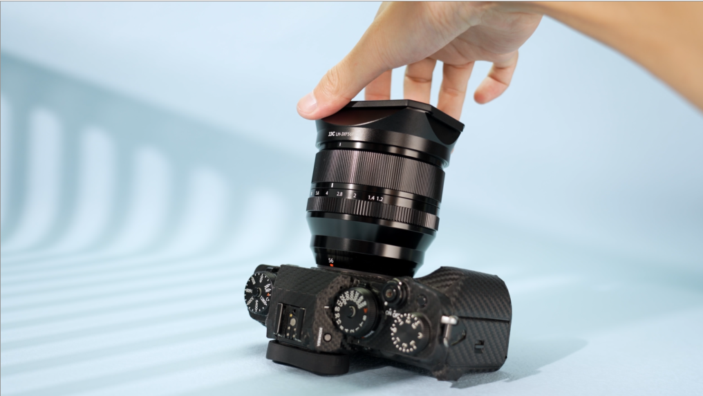Fujifilm Lenses JJC Black Square Lens Hood For Fujifilm XF 35mm F