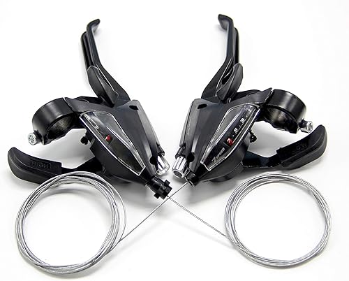 V-brake ST EF500 juego, palanca de frenos  palanca de cambios con cable de freno, combinación de freno de cambio de 7 velocidades con indicador de