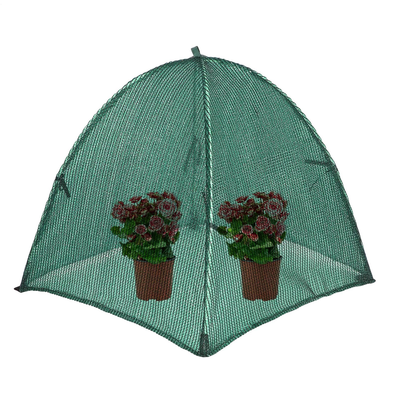 Housse d'ombrage pliable en maille haute densité pour jardin