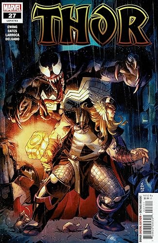 Thor (6th Series) #27 VFNM  Marvel comic book  753 Venom Donny Cates