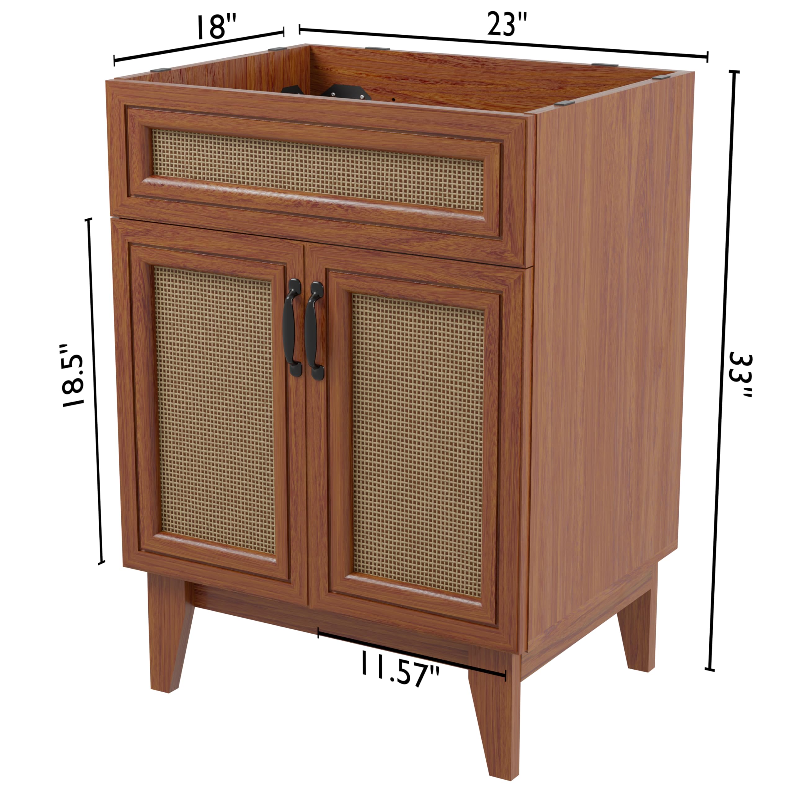 Amazon.com: JONATHAN Y VAN1009B Javer 24 in. W x 18 in. D x 33 in
