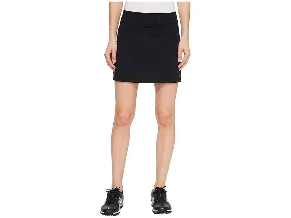 

Nike Golf Dry Skort Knit 15 (Black/Flat Silver) Women's Skort