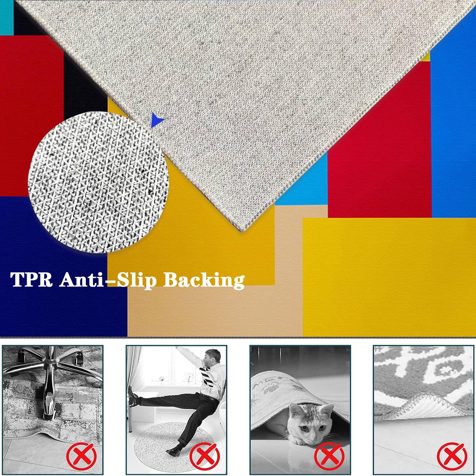 Alfombra Silla Ruedas Alfombra Silla Gaming Antideslizante Protector Suelo Protector Suelo Silla Ruedas Alfombrilla para Silla de Oficina Protector de Suelo Silla Gaming con Ruedas 90 x 140 cm
