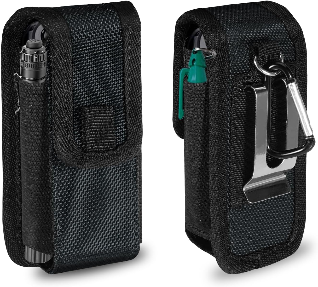 KENOBEE Multitool Sheath EDC Pouch for Leatherman Wave Plus Wingman Surge Rebar, Multi-use Belt Clip Tool Holder Bag, Utility Tactical Waist Pack Camping Hiking Pocket Organizer,
