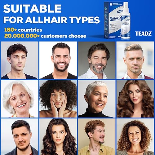 Miniatura 7 de 5% de minoxidil para hombres y mujeres, productos de crecimiento del cabello de minoxidil, suero intenso para el crecimiento del cabello, puede