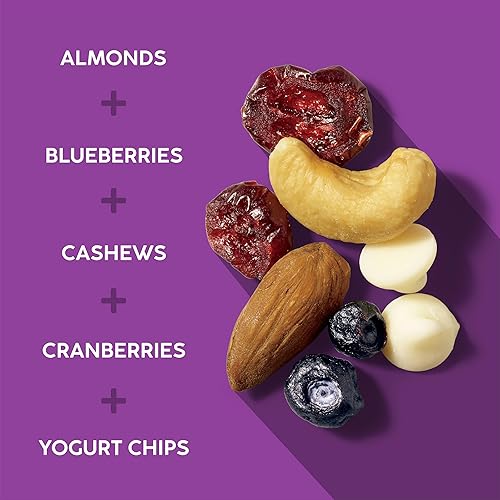 Miniatura 4 de WildRoots Mezcla de frutos secos, hecha con ingredientes sin OMG y sabor natural de bayas costeras, 7 onzas (paquete de 3)