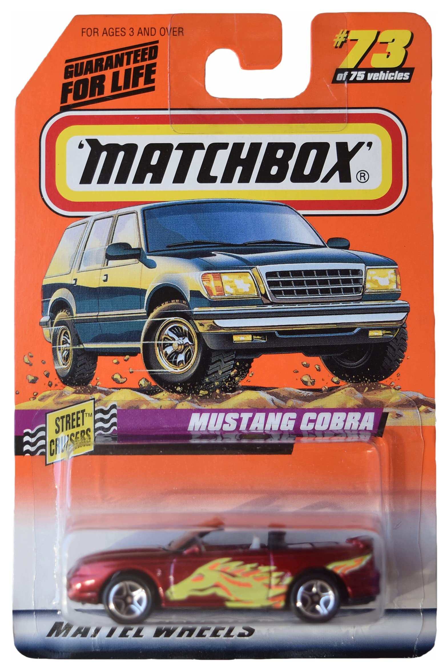 MatchboxMustang Cobra, red #73