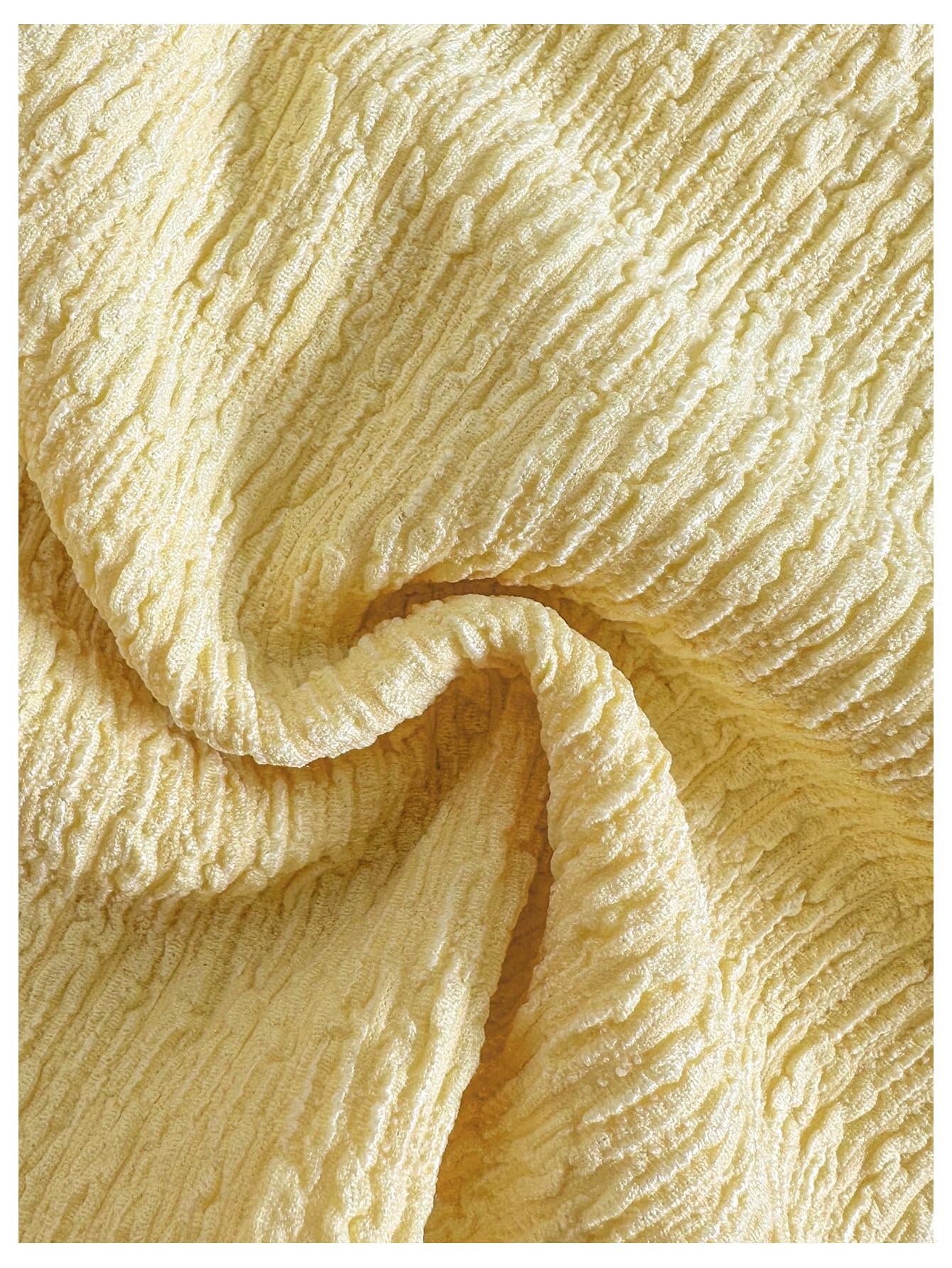 Damski 3-częściowy Strój Kąpielowy, Duży Rozmiar, Bikini 3D W Kwiaty Z Zakrywającą Spódnicą, Żółty, 3X-Large Plus(Large Plus)