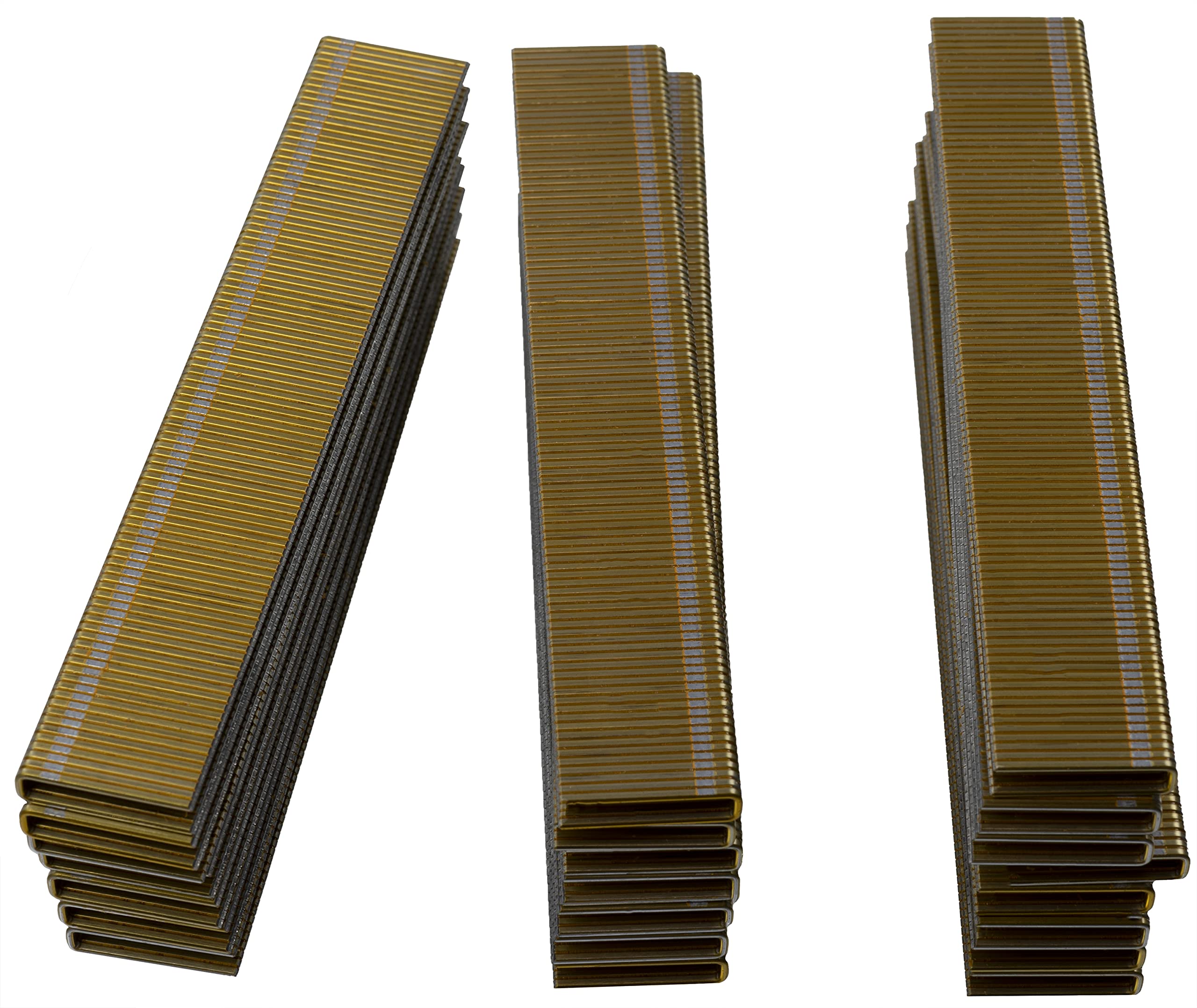 AERZETIX - C58790 - Set di 2200 graffette a corona stretta - 21x5.5x1mm - per spillatrice chiodatrice - accessorio di cucitrice tappezzeria falegnameria legno - in acciaio