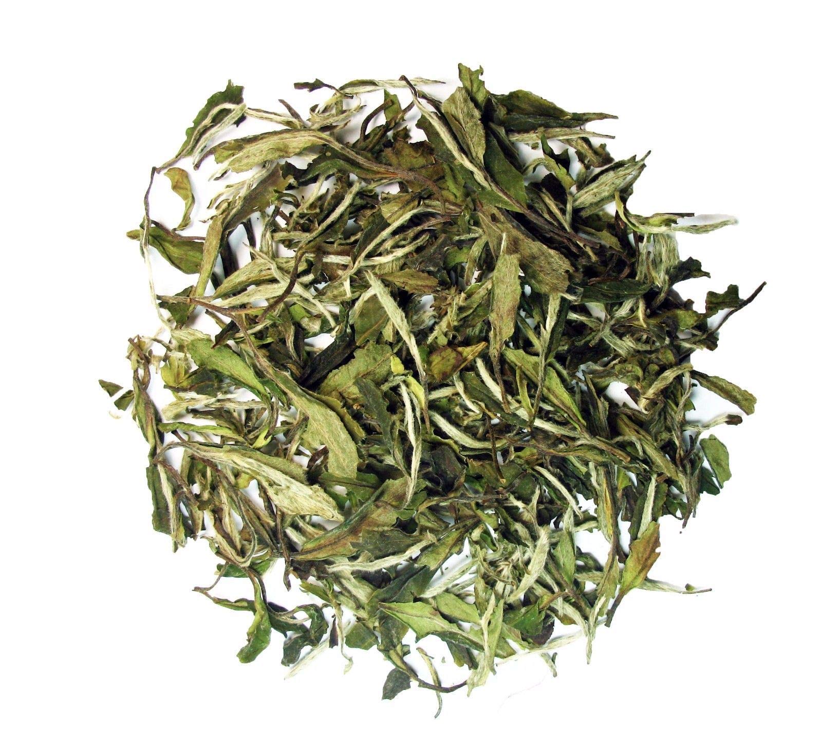 Organic White Peony Tea, Premium White Tea Made from the unopened, young buds of the tea plant - 3 Oz Bag
