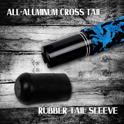 Miniatura 6 de Fiblink Caña de pescar de agua salada, 1 pieza/2 piezas, caña de arrastrar en alta mar, caña de pesca de gran juego, barco convencional, camuflaje