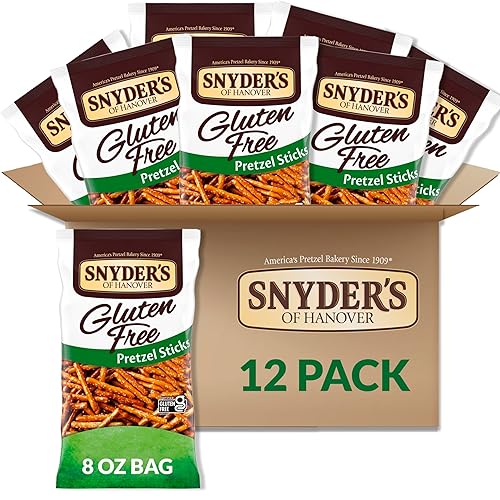 Snyders of Hanover - Barras de pretzel sin gluten