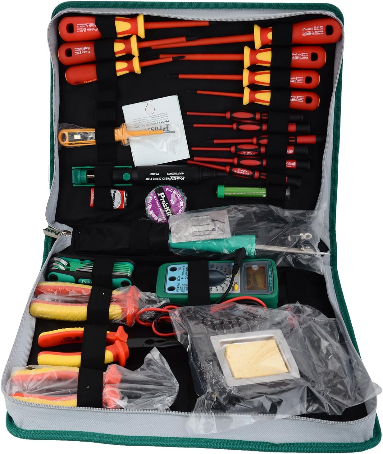 Proskit PK-2803BM, 1000V Insulated Tool Kit 220V (Metric) (Pack of 1)