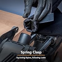 Vista 6 de POWERTEC Bolsa colectora de polvo para sierra ingletadora de 7-1/4 pulgadas, 8-1/2 pulgadas, se adapta a puertos de polvo nominales de 1-1/2