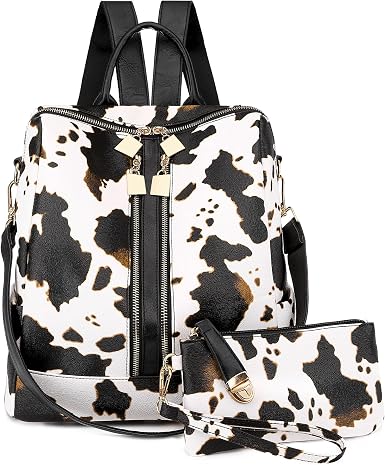 Women Fashion Backpack Purse,Leather 