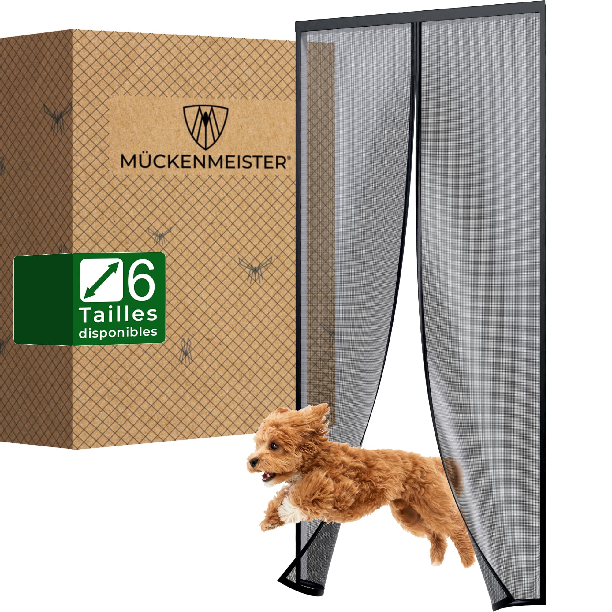 Moustiquaire magnétique pour balcon 120 x 220 cm rideau moustiquaire de porte